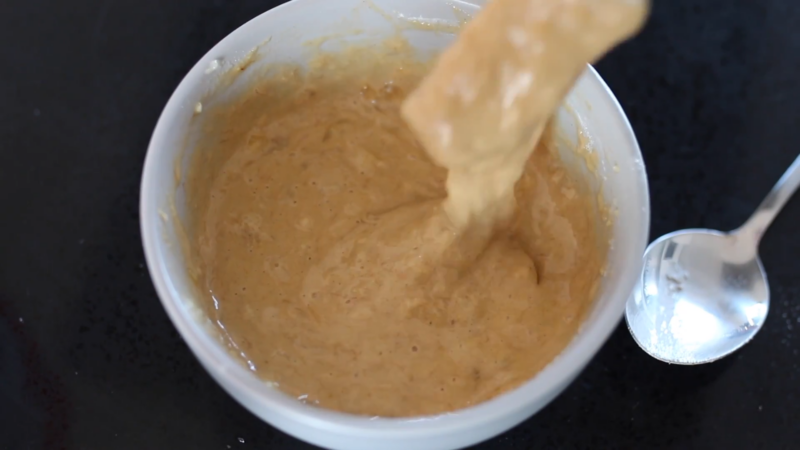 Banana Bread Mug Cake Liquid Ingredients