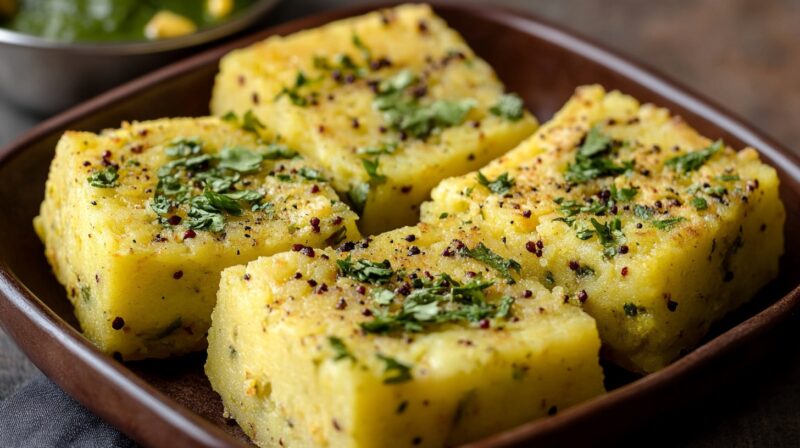 Authentic Khatta Dhokla