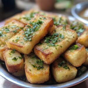 Crunchy on the outside, soft on the inside, and bursting with herby goodness 🌿✨ These Deep Fried Fenugreek Toasts are the ultimate comfort snack — simple, flavorful, and oh-so-satisfying